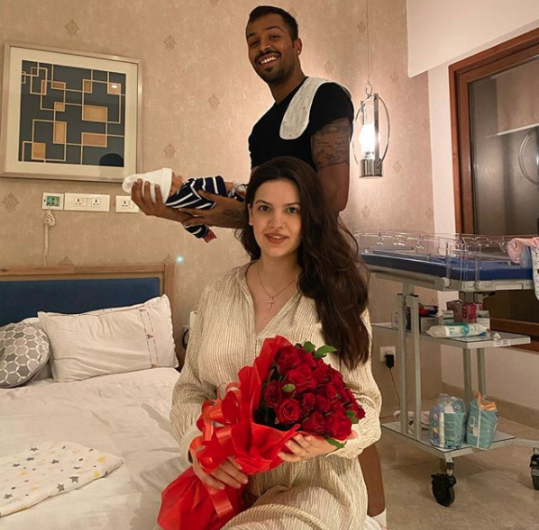 Hardik Pandya and Natasa Stankovic